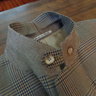 SOLD! MADE IN ITALY 3/2 sack summer plaid jacket for Faconnable. Size M. Throat latch! BEAUTIFUL!