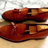Nearly new Alden Mens 662 Burnished Tan Tassel Moccasin 10.5 AAA (AAA/A)