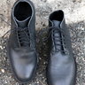 Viberg Wholecut Boot Sample (Size 8.5, Black washed horsehide)