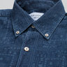 [SOLD] Our Legacy Ethnic-Print Indigo Shirt Size 48/M