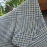 Summer Glen Plaid jacket in wool and silk. c. 42R. JUST $29 shipped!