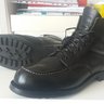 RED WING BECKMAN 9015 M10,5-44 BLACK LEATHER ITSHIDE COMMANDO SOLE