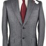 GRAIL NWT ISAIA GREY FLANNEL SUIT 42R