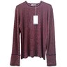 SOLD❗️UMIT BENAN Ribbed Silk Sweater Layered Cuff S-M