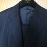 Isaia-Napoli-Navy-Flannel-Striped-Suit-Size-52-42us