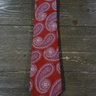 SOLD! NWT Tie from Samuelsohn Red Paisley Retail $125