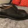 Oak Street Bootmakers Mens’ Black Plain Toe Bluchers - size 12 US