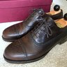 Vass MTO Antic Cognac Shell Cordovan Oxfords size 41 P2 last (US 8.5)