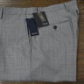 SOLD NWT Incotex Grey Wool Benson Flat Front Trousers Sizes 32 & 36