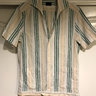 Eidos Dickie Shirt Size 38 Yellow/Green Stripe