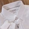 BRUNELLO CUCINELLI slim-fit solid white button-down shirt - Size XL - NWT