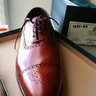 (LA) Crockett & Jones Malton US 9.5D brogue captoe C&J