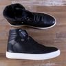 BALENCIAGA black leather high sneakers - Size 10 US / 43 EU - NIB