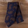 DRAKE'S blue paisley motif wool tie (2018 collection) - NWOT