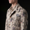 * SOLD * BNWT TS(s) Garment Dyed Beige Floral Printed Jacket Size 4
