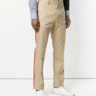Calvin Klein 205w39NYC stripe beige trouser