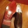 SOLD! NIB HANDMADE IN ITALY FRATELLI BORGIOLI DARK BROWN CALF WINGTIP US10/UK9