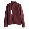 SOLD❗️LUMEN ET UMBRA Padded Red Wax Bias-Zip Jacket IT46/S