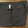 SOLD NWT Incotex Morgan Grey Windowpane Super 100's Wool Trousers Size 40