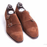 * SOLD * NWOT Gaziano Girling  Double Monks 8.5 E