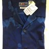 * DROP * BNWT Blue Blue Japan Indigo Dyed Magnolia Camp Collar Shirt Tagged Size XL (4) fits size L