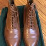 Sold —— Crockett and Jones Whiskey Shell Harlech Boots UK 8E