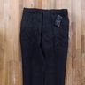 RALPH LAUREN BLACK LABEL black linen trousers - Size 32 US / 48 EU - NWT