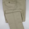 NWT INCOTEX SELECTED BY SLOWEAR Handmade in Italy Beige Chinolino Cotton Linen Pants EU54