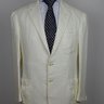 NEW RALPH LAUREN PURPLE LABEL SAINT ANDREWS MADE CREAM LINEN JACKET US40 42