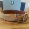 Alden Tan Suede Dress Belt size 34 (new)