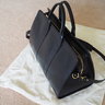 SOLD: Frank Clegg Signature Duffel Bag In Black Harness Belting Leather, Near New