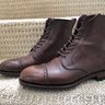 ** SOLD ** Carmina x Epaulet: Scotch Grain WWII Field Service Boot – 7 UK