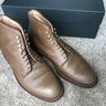 Alden Plain Toe Boot Natural CXL 8.5D Grant