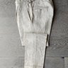 SOLD: LUXIRE 7oz Linen Trousers in Natural Ecru