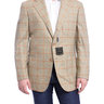 Sartoria Partenopea 42R 52 Green Windowpane 3-Roll-2.5 Wool Cashmere Sportcoat