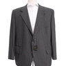 Sartoria Partenopea 52R Solid Gray 3-Button Wool Blazer Sportcoat
