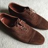 George Cleverley brown suede Pasadena’s 8.5E