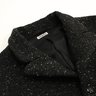 BLUE BLUE JAPAN BLACK TWEED JACKET