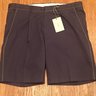 NWT Brioni Cotton/Silk Shorts sz 50 (34-36 waist) $150