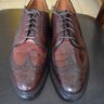 New Allen Edmonds MacNeil Burgundy Shell Cordovan US 8.5B