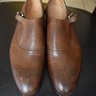 New Alfred Sargent Cutaway Monk Straps Brown UK 8F