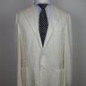 NWT Saint Andrews Santandrea White Linen Blazer US46 44/EU56