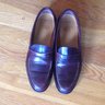 * SOLD * Edward Green  Unlined Shell Cordovan Duke Loafers 9.5/10 D