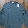 BRUNELLO CUCINELLI green wool cashmere sweater - Size XXL / 56 EU - NWT