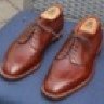 New Alden Plaza NST Blucher, 11.5 EE, Brown Grain