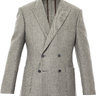 SOLD!: Mint Slim US42 Beautiful, Unstructured, Double Breasted Mid Weight Flannel Jacket by The Rake