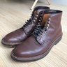 Alden Size 8D 4513H BROWN PEGASUS PLAIN TOE BOOT