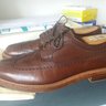 ALDEN LWB 9,5E 43,5 BARRIE LAST BROWN LEATHER USED