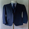 SOLD Attolini Cashmere/Wool Navy Sport Coat - Size IT 52 (US 42/40)