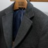 Suitsupply grey cashmere overcoat